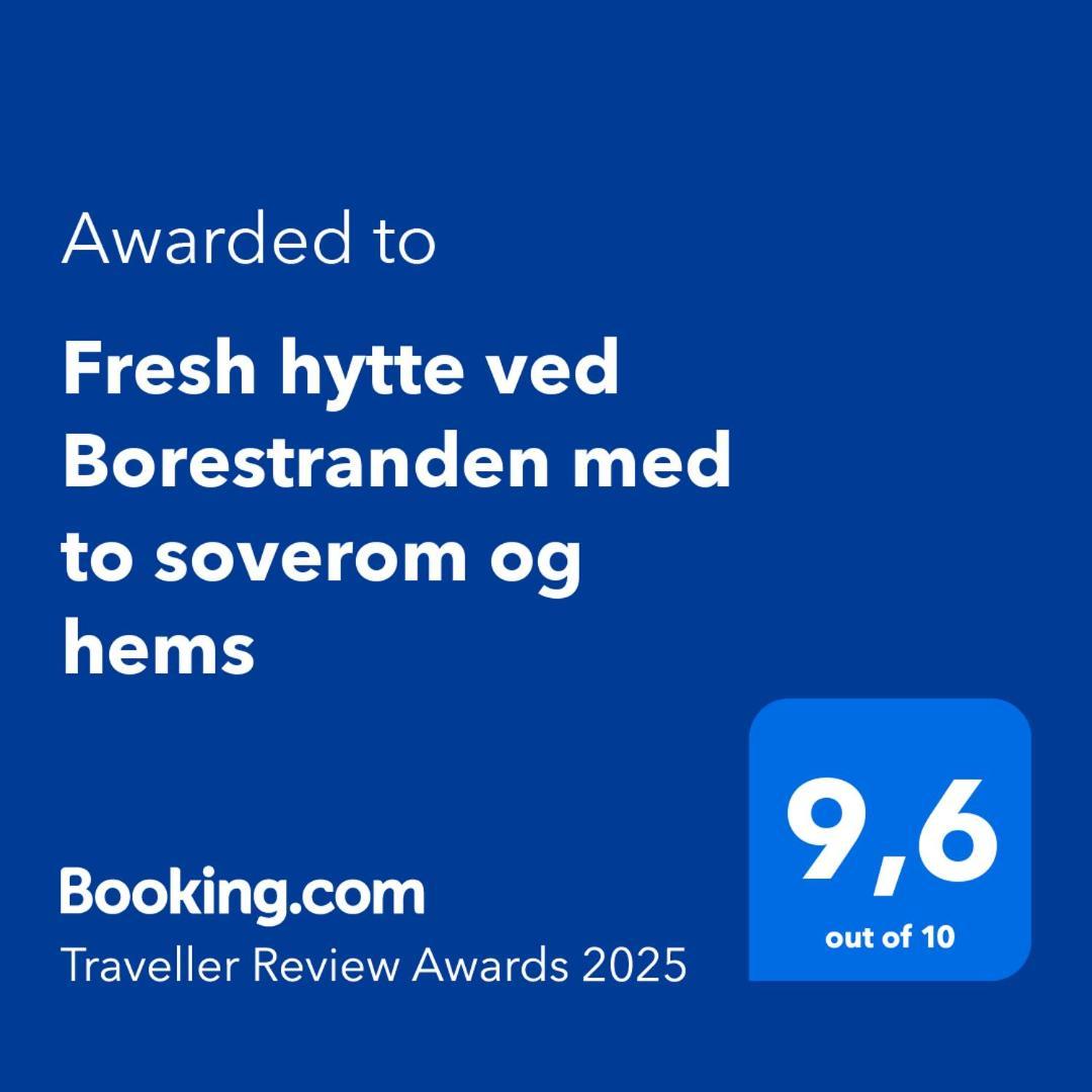 Fresh Hytte Ved Borestranden Med To Soverom Og Hems Klepp Exteriör bild